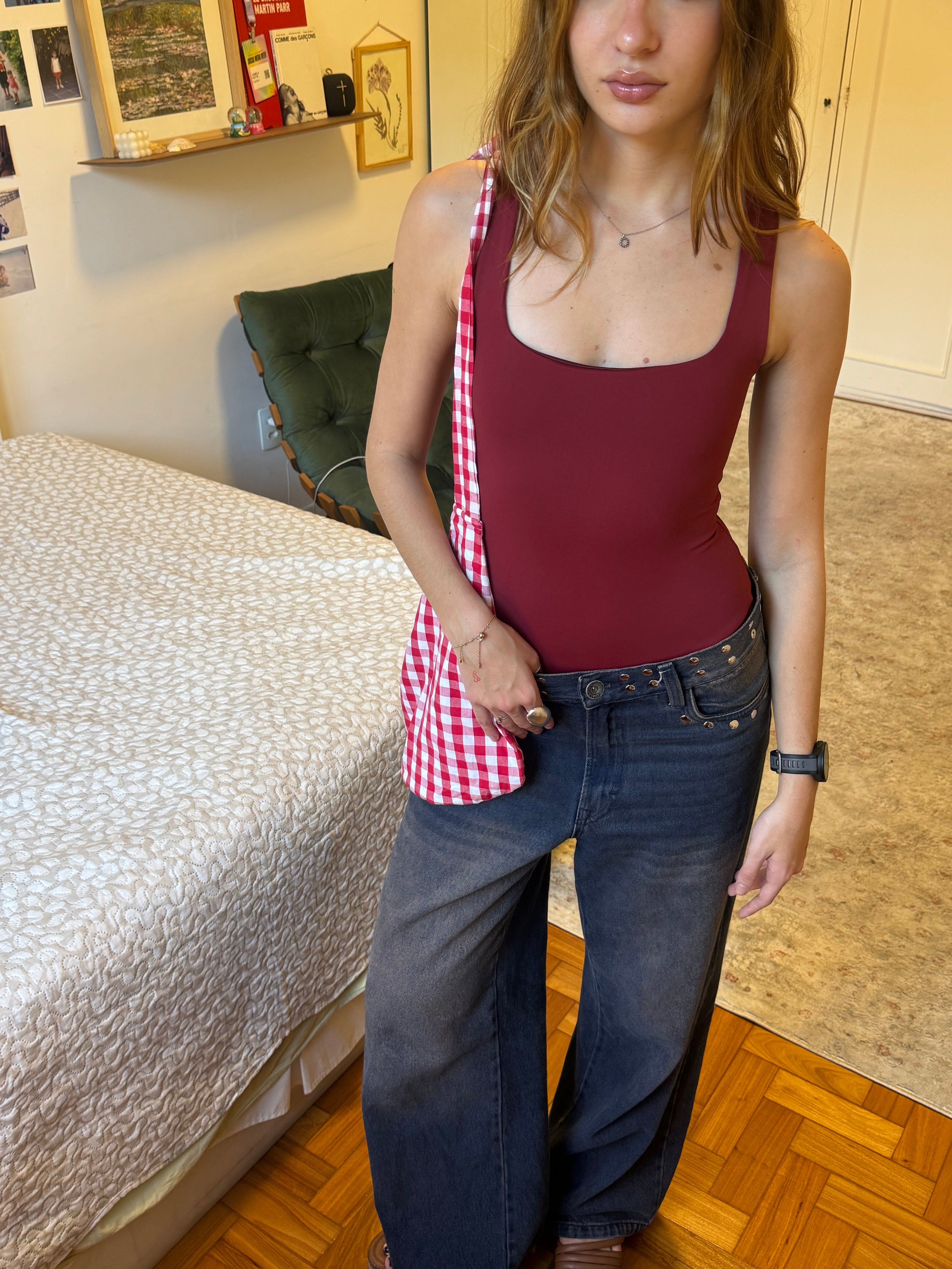 bordô lover: vestido jardim + body verano + regata simple