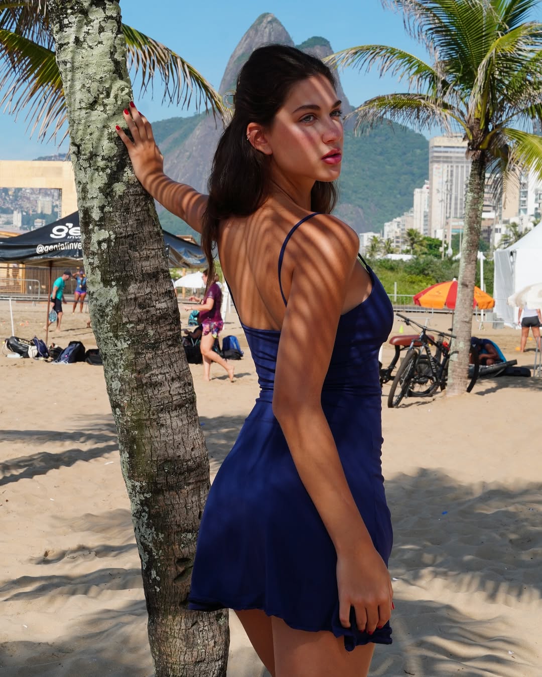 ruffled dress