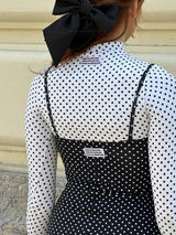 blusa segunda pele poá