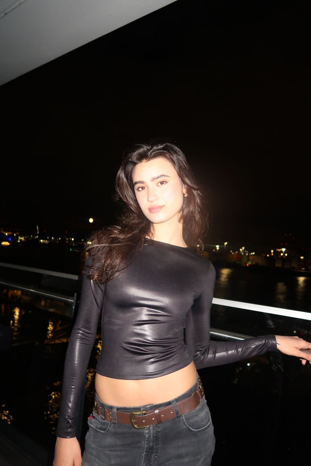 blusa estrellada de noche