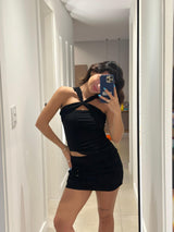 blusa argola